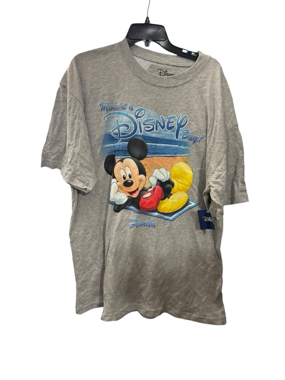 Vintage Make It’s A Disney Day Men’s Mickey Mouse T Shirt XL